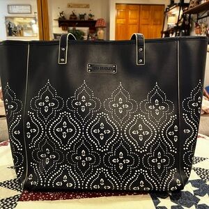 Vera Bradley Black and White Patterned Tote